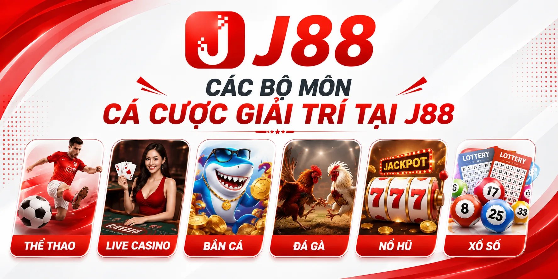 Những trò cá cược tại J88