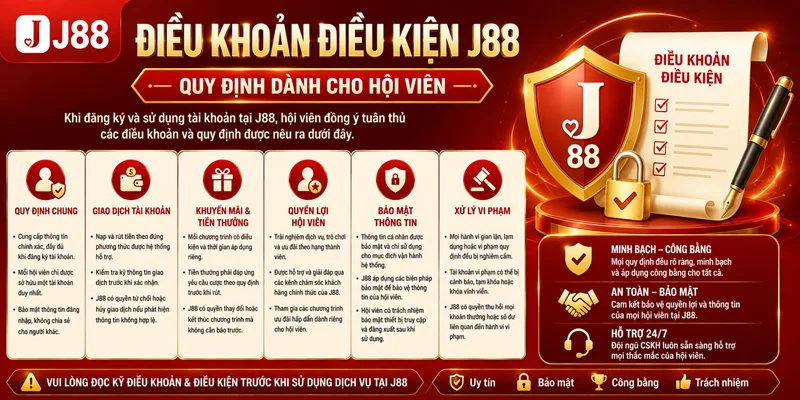 Điều khoản điều kiện tại J88