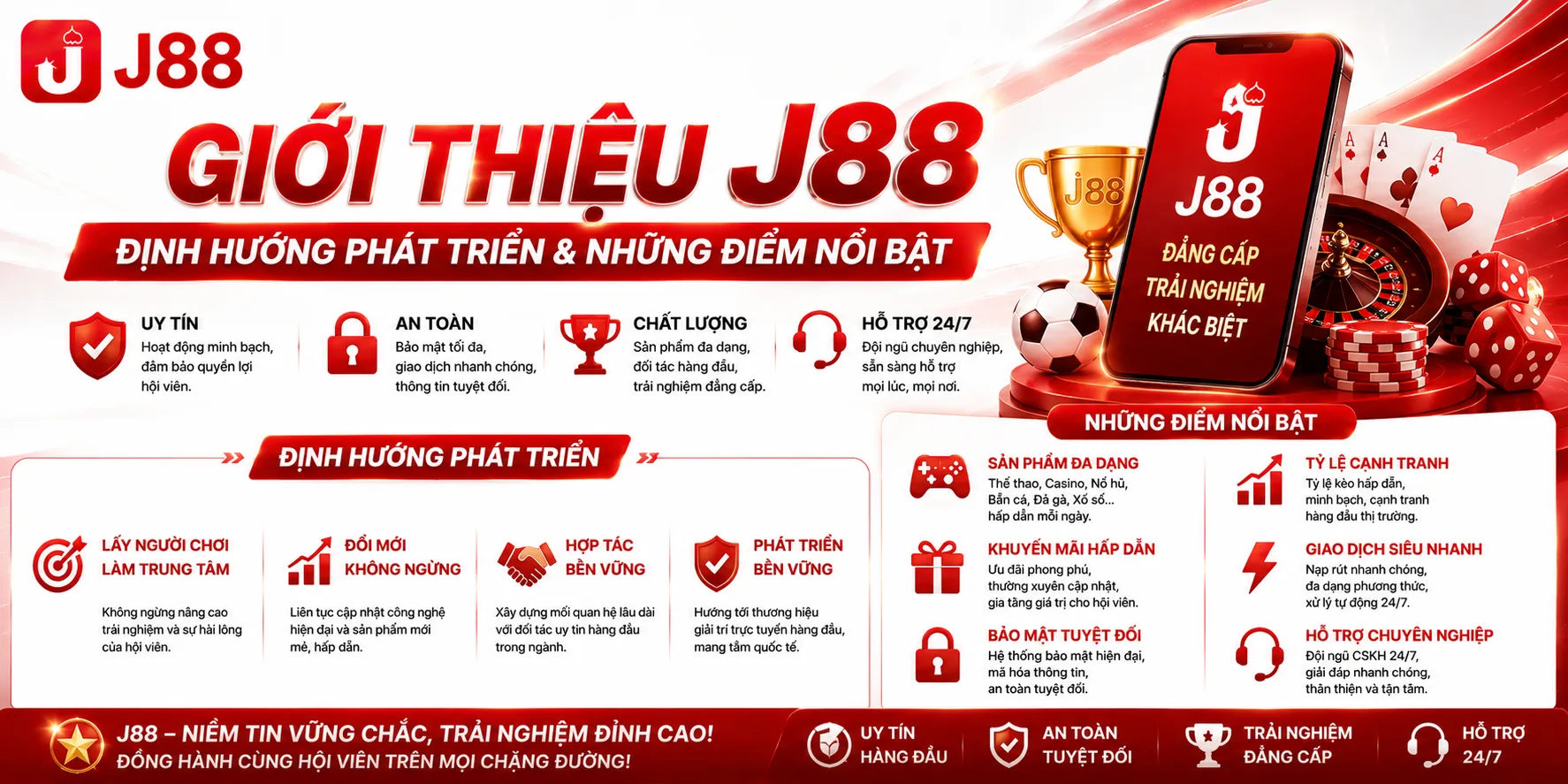 Giới thiệu J88 và định hướng