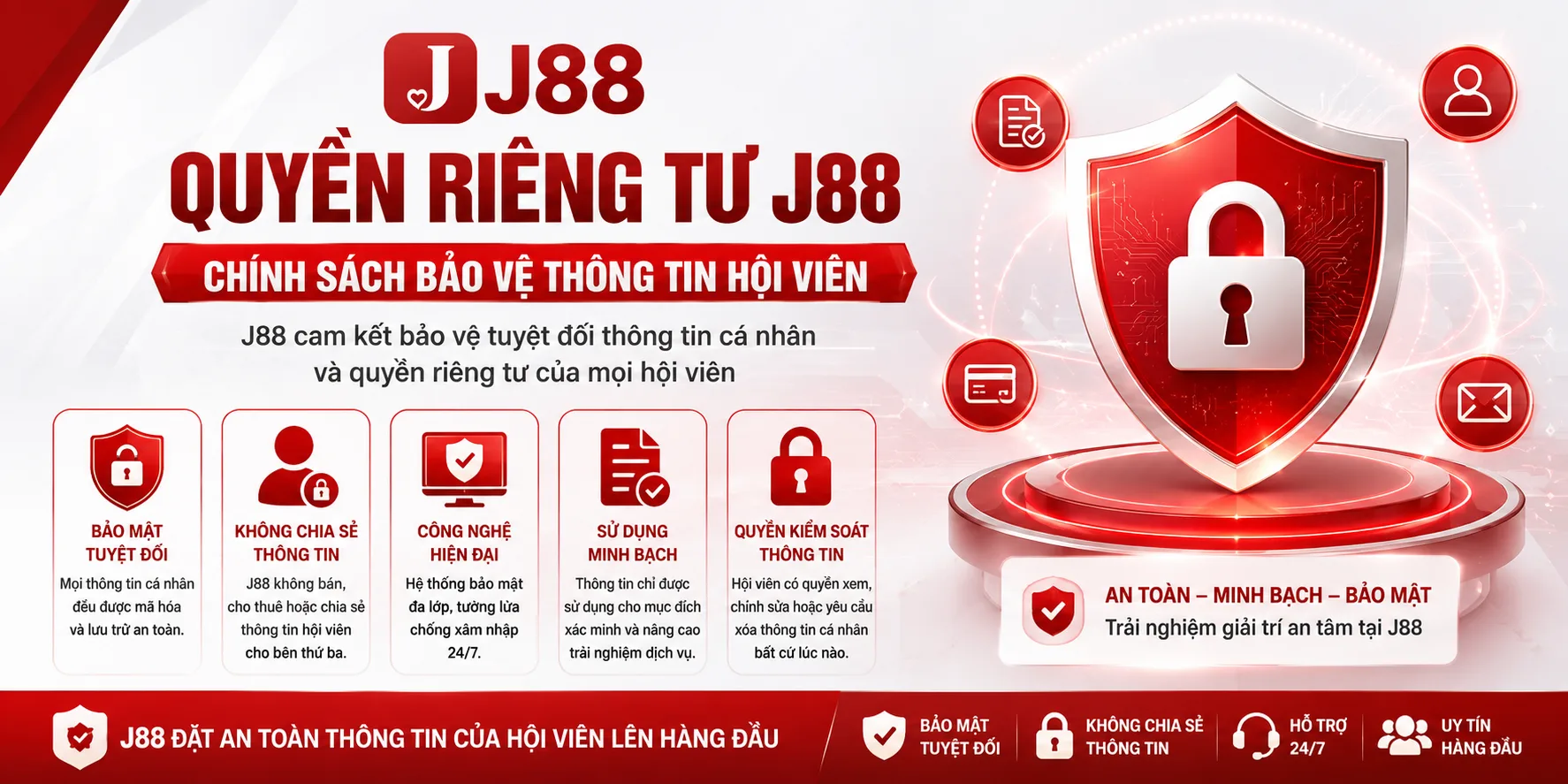 Chính sách quyền riêng tưu J88